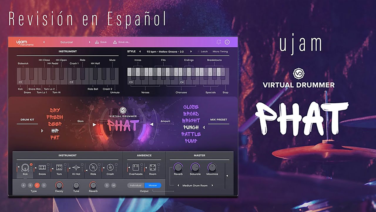 Ujam Ujam - Phat 2 (Virtual Drummer)